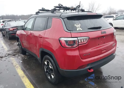 2018 Jeep Compass Trailhawk 4X4 from USA, damaged, VIN 3C4NJDDB0JT342543